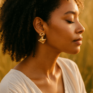 Twisted Sculptural Drops