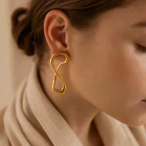 Infinity Swirl Studs