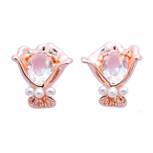 Rosegold Bloom Bouquet Studs