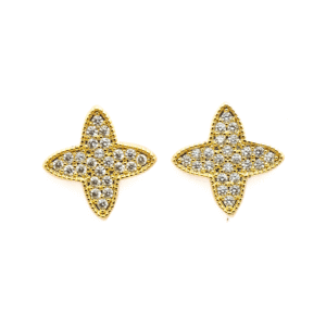 Diamond Starburst Studs